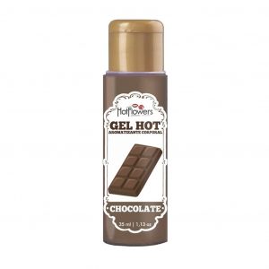 Gel Hot Aromatizante Corporal Chocolate 35g - Hot Flowers