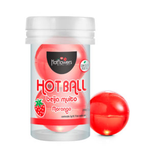 Hot Ball I Bolinhas Explosivas Morango - Hot Flowers